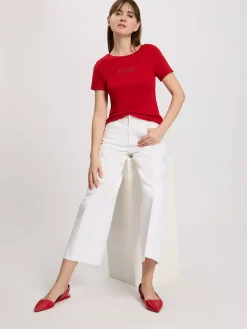T-shirt damski 55577-007<Cross Jeans Clearance