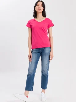 T-shirt damski 55152-123<Cross Jeans Best