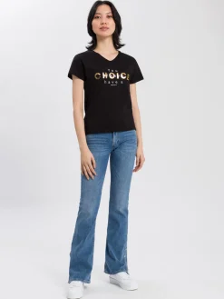 T-shirt damski 55807-020<Cross Jeans Online