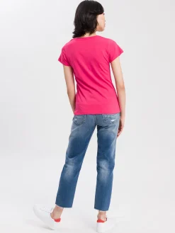 T-shirt damski 55152-123<Cross Jeans Best