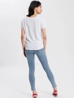 T-shirt damski 55812-008<Cross Jeans Discount