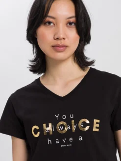 T-shirt damski 55807-020<Cross Jeans Online