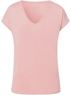 T-shirt damski jasnoróżowy 55922-520 LIGHT ROSE<Cross Jeans Hot