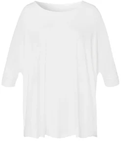 T-shirt damski z dłuższymi rękawami 55925-028<Cross Jeans Clearance