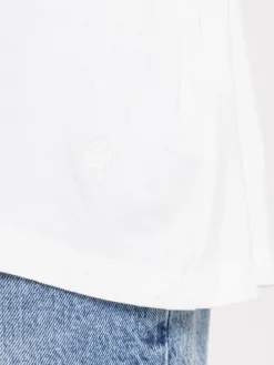 T-shirt damski z dłuższymi rękawami 55925-028<Cross Jeans Clearance