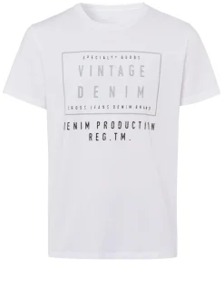 T-shirt męski 15693-008<Cross Jeans Clearance