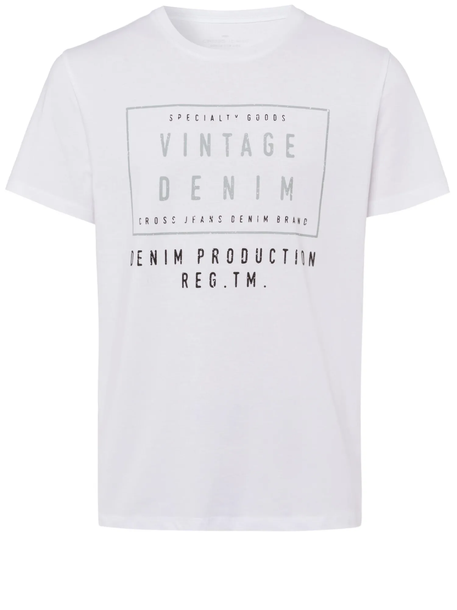 T-shirt męski 15693-008<Cross Jeans Clearance