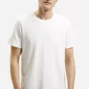 T-shirt męski biały 15427-008<Cross Jeans Hot