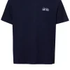 T-shirt męski granatowy 16074-001<Cross Jeans Fashion