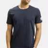 T-shirt męski granatowy 16063-001<Cross Jeans Fashion