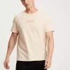 T-shirt męski jasny 15906-053<Cross Jeans Fashion