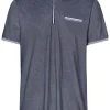 T-shirt męski polo granatowy 16088-001<Cross Jeans Discount
