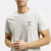 T-shirt męski szary 16062-004 GREY MELANGE<Cross Jeans Best