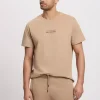 T-shirt męski szary 16056-383<Cross Jeans Hot