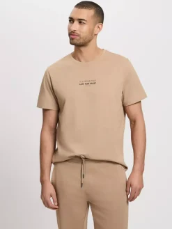 T-shirt męski szary 16056-383<Cross Jeans Hot